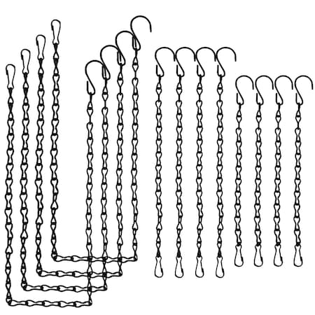 Blue Donuts Hanging Chain for Bird Feeders, Planters, Oil Rubbed Bronze, 12 Pack BD3920475